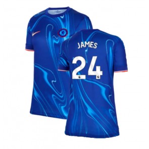 Chelsea Reece James #24 Hemmatröja Dam 2024-25 Kortärmad